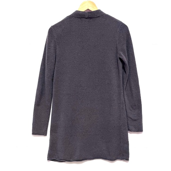 Barefoot Dreams CozyChic Lite Long Cardigan Sweater Gray Comfy Cabin SZ - Picture 2 of 10